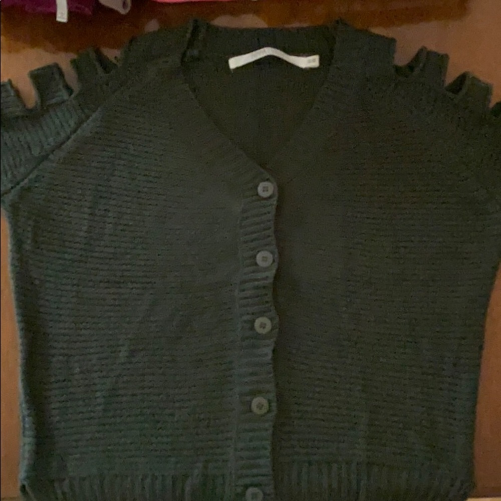 LF cutout sweater